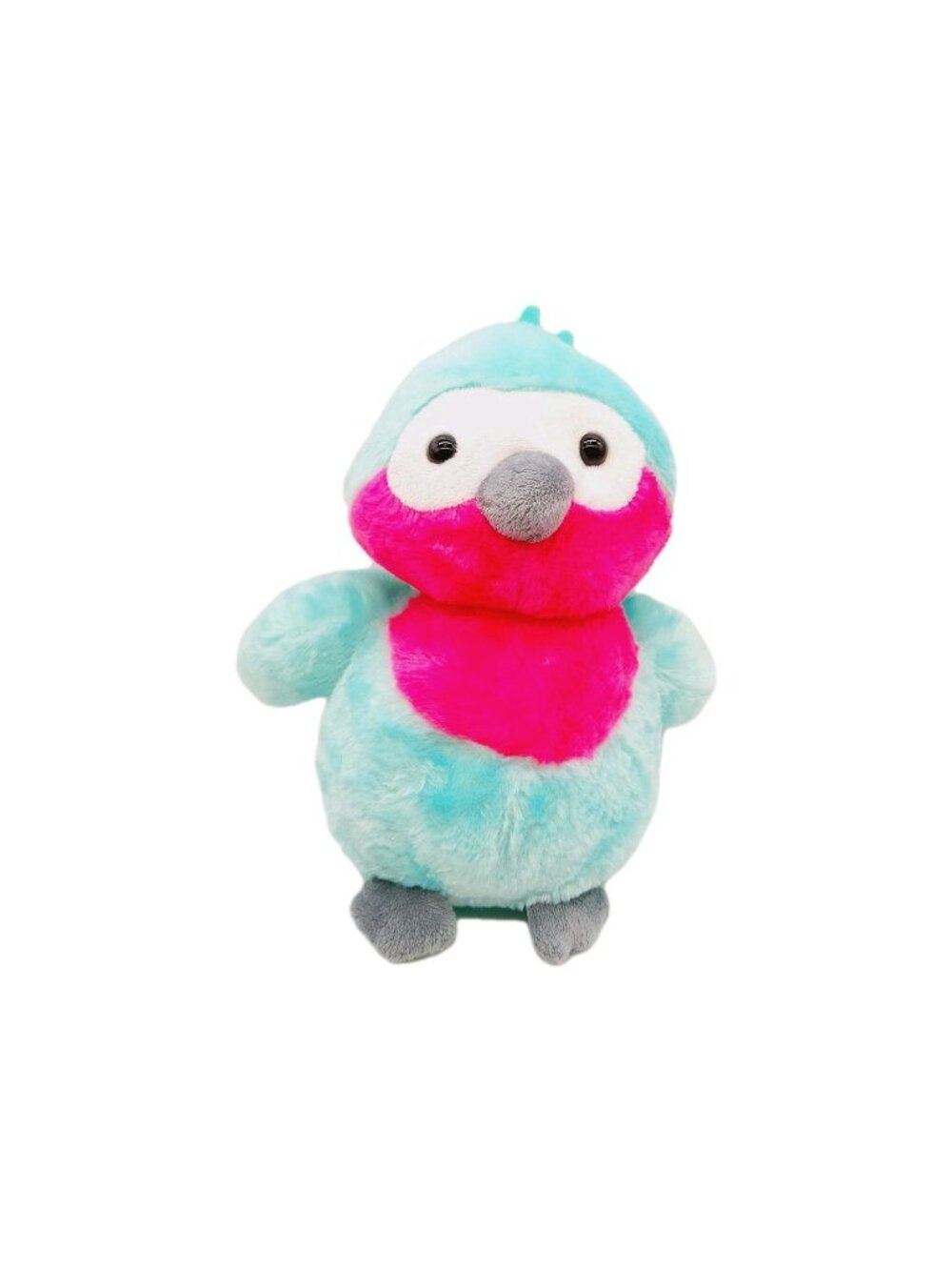 Plush Bìrd Kellytoy Blue Green Pink Stuffed Animal 10" Chick 2015